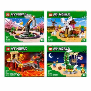 Minecraft set kocki 4 kutije