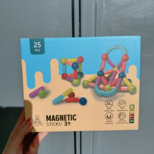 Magnetni stapici za slaganje - 25 delova