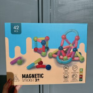 Magnetni stapici za slaganje - 42 dela