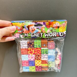 Magnetne kocke mini set sa figuricom