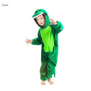Zeleni dinosaurus dečji kostim